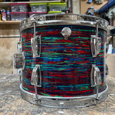 Ludwig 13x9 Tom 1968 - Psychedelic res image 4