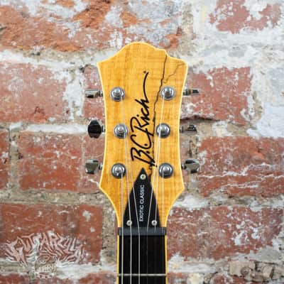 B.C. Rich Mockingbird Exotic 2008 Natural MIK Korea image 13
