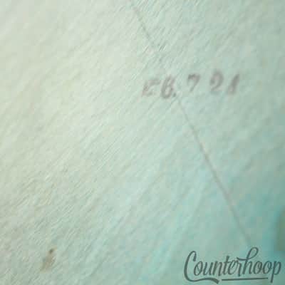 *Tama 16x16"Aquamarine Superstar Vintage 80s Floor Tom Drum Made In Japan Birch* image 11