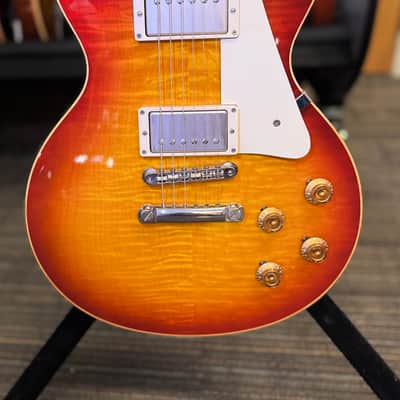 2008 Gibson Custom Shop 1959 Les Paul Reissue R9 – Cherry Sunburst – Complete Case Candy – Demo Video image 1