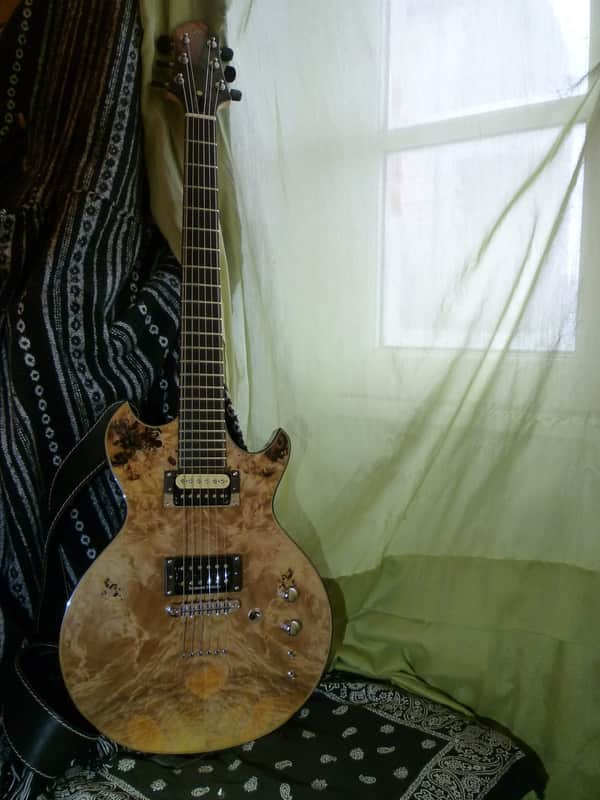 Le Matou Double Cut 2018 Natural Poplar Burl image 1