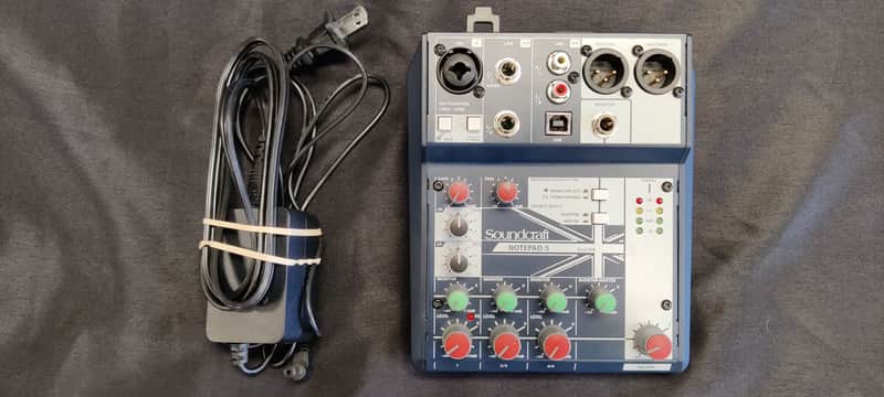Soundcraft Notepad 5 Analog Mixer image 1