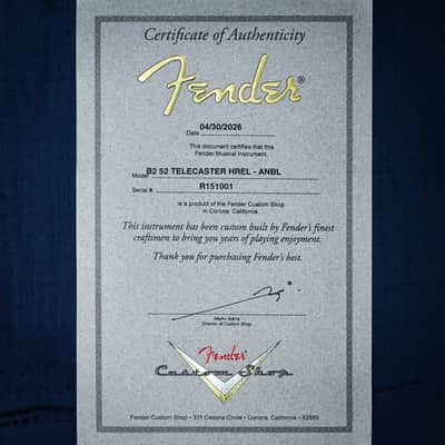 Fender Custom Shop '52 Telecaster Heavy Relic- Aged Nocaster Blonde 2026 (R151001) image 6