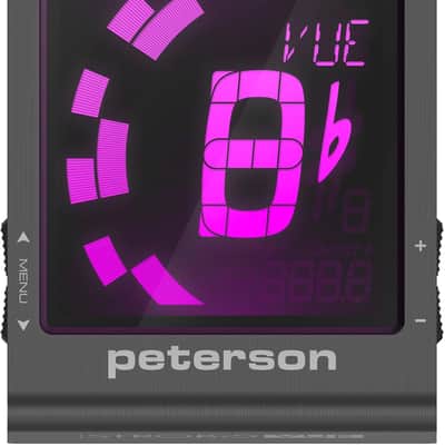 Peterson STROBOVUE Pedalboard Tuner - Always On w/ buffered output - LED Backlight image 1