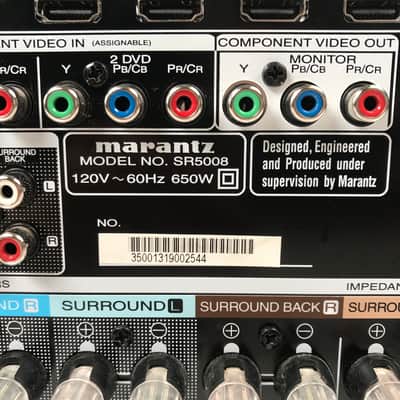 Marantz SR5008 7.2 Channel Home Theater A/V Receiver image 8