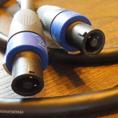 Mogami GOLD SPEAKER SO-06 Amplifier-to-Cabinet Speaker Cable, Neutrik speakON Male Plugs, 4-Pole, Gold Contacts, Straight Connectors, 6 Foot image 3