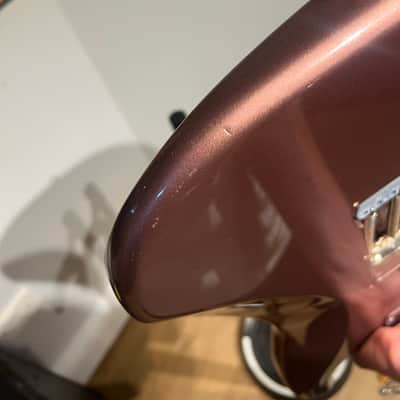 Fender Stratocaster Japan Hybrid 2018 - Burgundy mist image 17