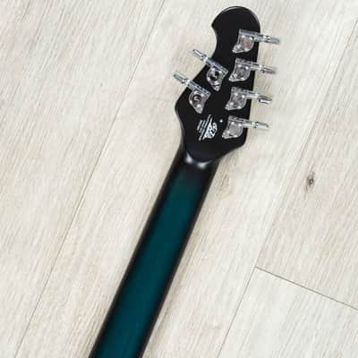 Ernie Ball Music Man John Petrucci Majesty 6 Guitar, Ebony Fretboard, Blue Silk image 9