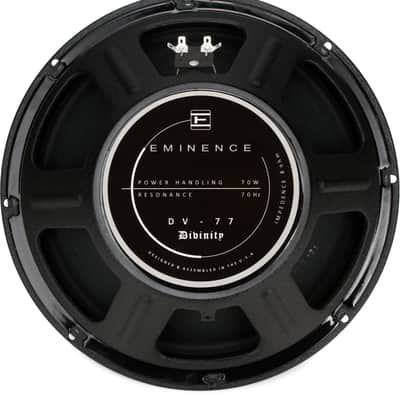 Eminence DV-77 Mick Thomson Signature 12-inch 70-watt Replacement Guitar Amp Speaker - 8 ohm image 1