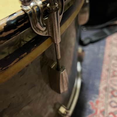 Slingerland Radio King 1948 - Faded Black Marine Pearl image 8