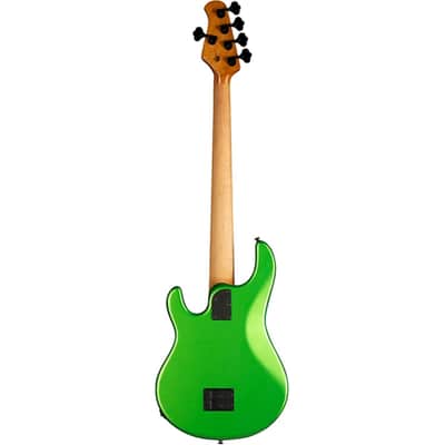 Ernie Ball Music Man StingRay5 Special HH 5-String Electric Bass Guitar - Kiwi Green image 8