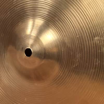 13" Zildjian A 1940s-50s Trans Stamp Crash / Hi-Hat Single Cymbal 442g *Video Demo* image 3
