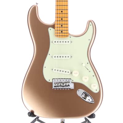 Fender Certified Pre-Owned American Professional Classic Stratocaster®, Maple Fingerboard, Faded Firemist Gold (K2) (99817) image 1
