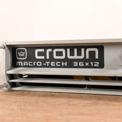 Crown Macro-Tech 36x12 2-Channel Power Amplifier CG01VR0 image 4
