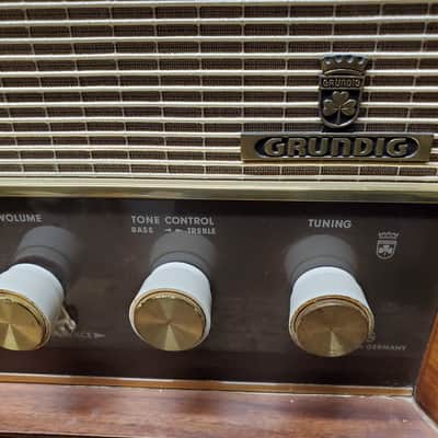 1965 Rare GRUNDIG MIDCENTURY TYPE 4570U VACUUM TUBE AM/FM/SW RADIO image 2