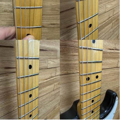 Fender Vintage Stratocaster Guitar -Maple Fretboard 1976- Sunburst- 10lbs w/non original pups + case image 10
