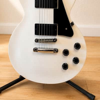 2013 Gibson LPJ – Rubbed Trans White – Very Good Condition – Gibson Hardshell Case image 4
