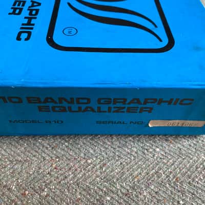 Ross 10 Band Graphic Equalizer 1980s - Blue image 8