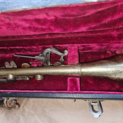 Cavalier Silver-Plated Metal Clarinet, USA, Good Condition imagen 6