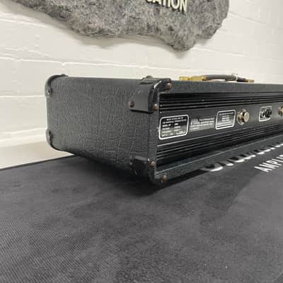 Marshall 1976 JMP Lead & Bass 100w Solid State Head Model #2195 Black image 10