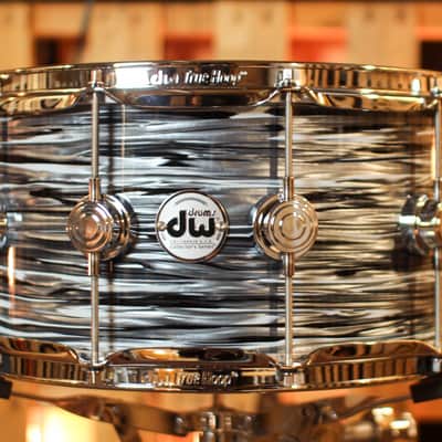 DW 7x14 Collector's Standard Maple Black Oyster Snare Drum - SO#1433717 image 1