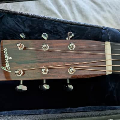 Bourgeois JOM Vintage AAAA Madagascar/Adirondack almost mint Baggs Anthem With soundhole mic and preamp image 4