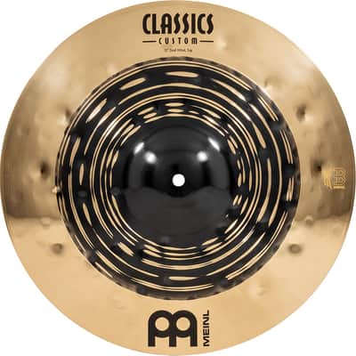 MEINL CC15DUH Classics Custom Dual HiHat 15 Zoll Becken dark/brilliant image 5