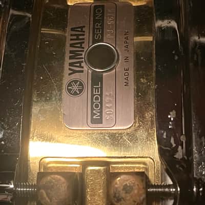 Yamaha SD-493 14x3.5" Brass Piccolo Snare Drum 1987-1996 - Brass image 6