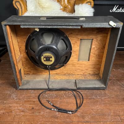 1964 Silvertone 1483 Vintage Tube Amplifier Head & 1x15 Jensen Cabinet Electric Guitar Piggyback Set! image 8
