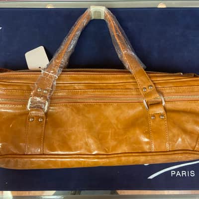FluterScooter Cedar Wood Flute Bag 2020s - Leather / Faux Leather image 1