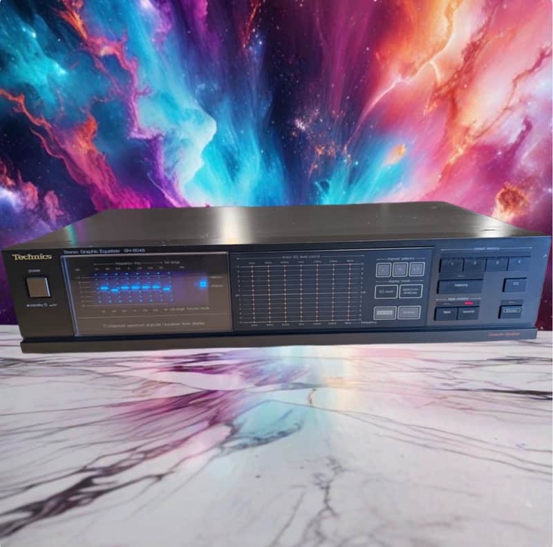 Vintage Technics SH-8046 Graphic Equalizer Very Rare Freshly Serviced Beauty🎶🔥 image 1