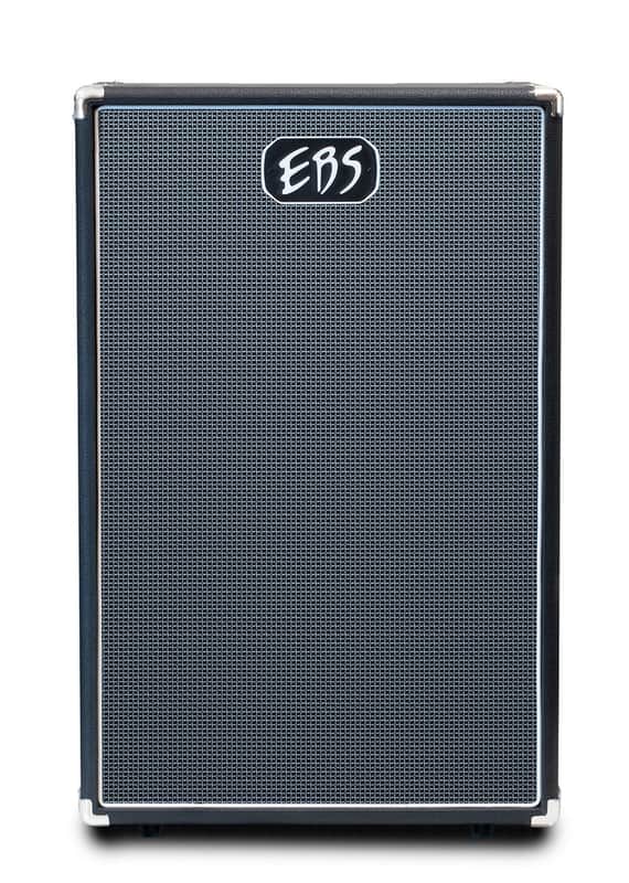 EBS ClassicLine 212 Vertical Bass Speaker Cabinet - 500W RMS, 2x12" Speakers with Tweeter, 4-Ohm, Vertical MiniTower Design, Wheels and Handles, Padded Cover Included image 1