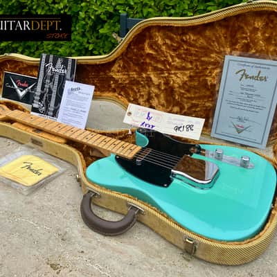 ♚ EXCEPTIONAL ♚ 2006 FENDER Custom Shop '51 NOCASTER 'NOS' ♚ AA BIRDSEYE ♚ SEAFOAM GREEN♚ Telecaster image 2