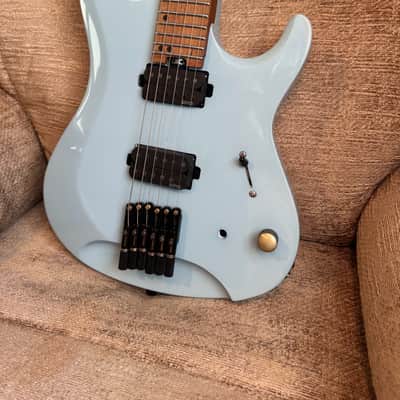 Harley Benton Dullahan-FT 24 Progressive Series 2020s - Ice Blue EMG Pickups image 2