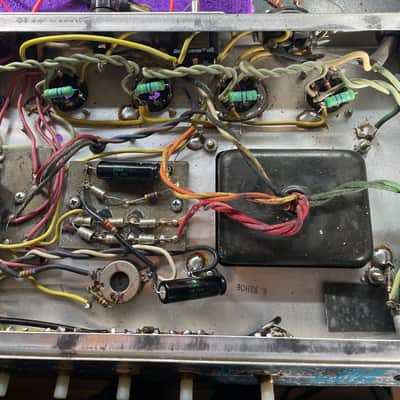 Fender Twin Reverb 2-Channel 100-Watt 2x12" Guitar Combo 1972 - 1976 - Silverface image 11
