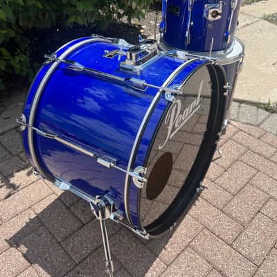 Pearl 1980s Export 4pc Kit Power Toms Royal Cobalt Blue image 4