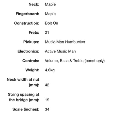 Music Man Stingray 1978 - Blonde image 20