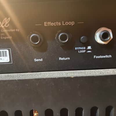 MARSHALL MA50C 50W TWO CHANNEL TUBE COMBO AMPLIFIER image 8