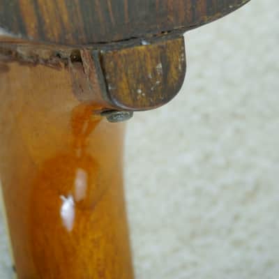 Thumb Mandolin Japan Mandolin - Natural - Neck Heel Repair image 16