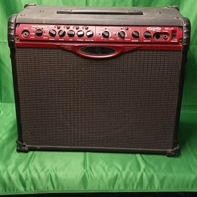 Line 6 Spider 212 100-Watt 2x12" Stereo Digital Modeling Guitar Combo 2000 - 2001 - Black / Red image 2