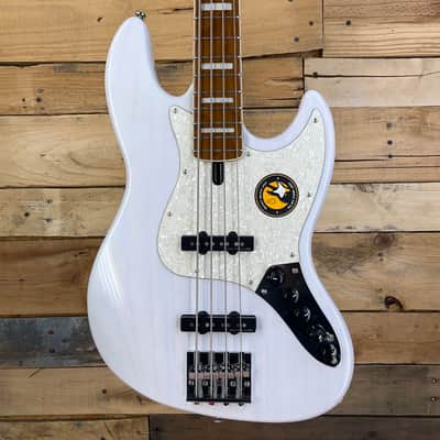Sire Marcus Miller V8 4-string Bass Guitar - White Blonde, 11 | Reverb