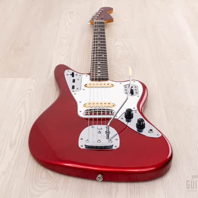 1986 Fender Jaguar '62 Vintage Reissue JG66-75 Candy Apple Red First-Year, Japan MIJ Fujigen image 11