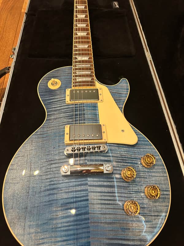 Gibson Les Paul Traditional 2015 (Ocean Blue) image 1