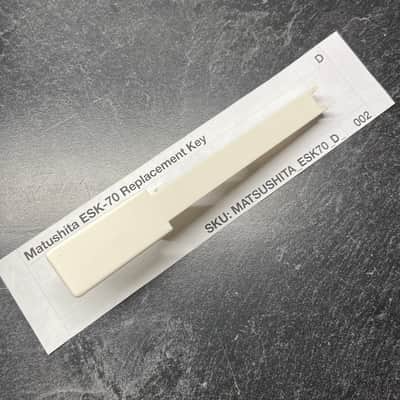 Matsushita Replacement D Key (ESK-70 Keybeds) for Korg Polysix/Poly-61/Poly-800/DW-6000, Memorymoog, Oberheim OB-8, Prophet-600, Akai AX-60, Kawai SX-210/240, etc