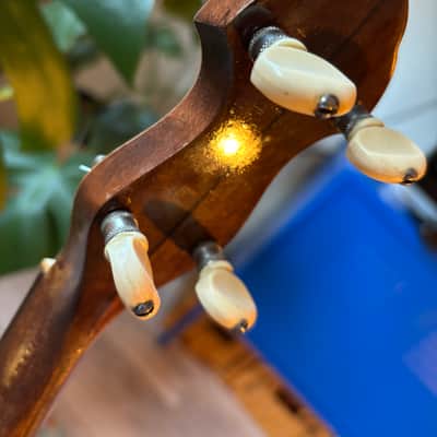 Slingerland May Bell Tenor Resonator Banjo with Case image 5