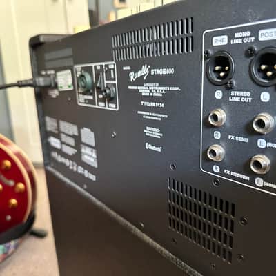 Fender Rumble Stage 800 2x10" 800-Watt Modeling Bass Combo 2018 - Present - Black image 7