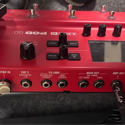 Line 6 POD Go LIMITED EDITION RED — Multi-Effects Floor Processor — Excellent image 4