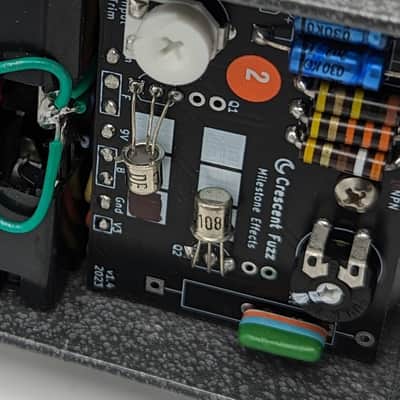 Milestone Effects Crescent Fuzz - TFK BC108C Silicon Face Style Telefunken BC108 BC 108 108C image 6