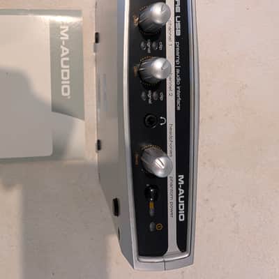 M-Audio Mobile Pre USB Preamp/Interface 2000s - Silver image 2