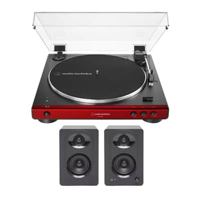 Audio-Technica Fully Automatic Belt-Drive Turntable with Bookshelf Speakers image 13